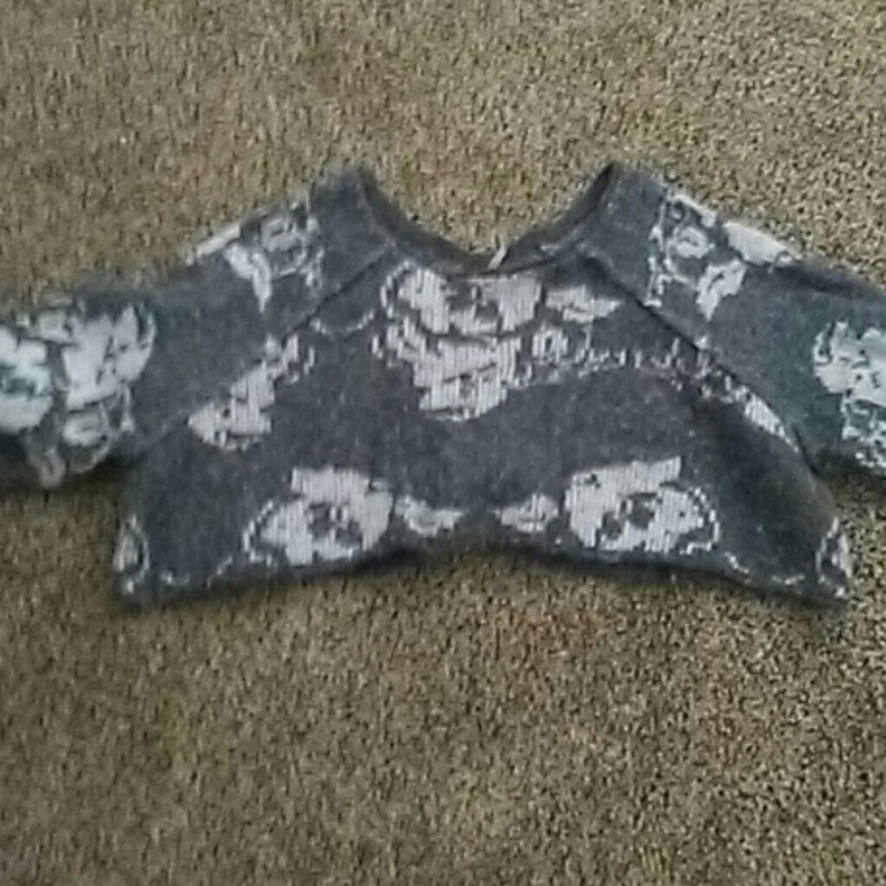 Gorgeous Free People crop sweater